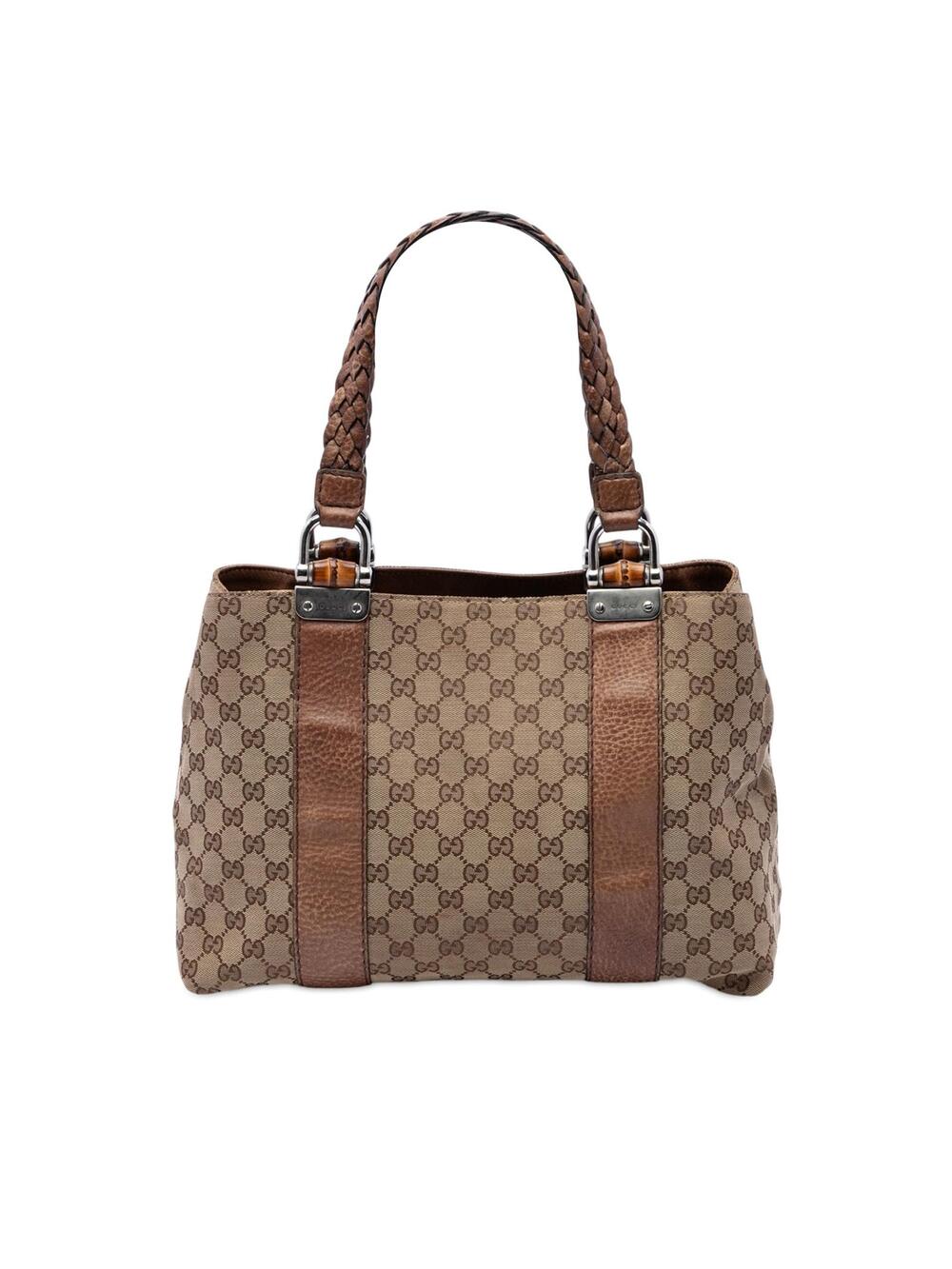 Gucci Medium Gg Canvas Bamboo Libeccio #342734G55B